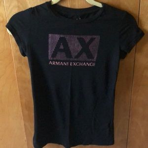Women’s Armani Exchange Short Sleeve Shirt Size XS